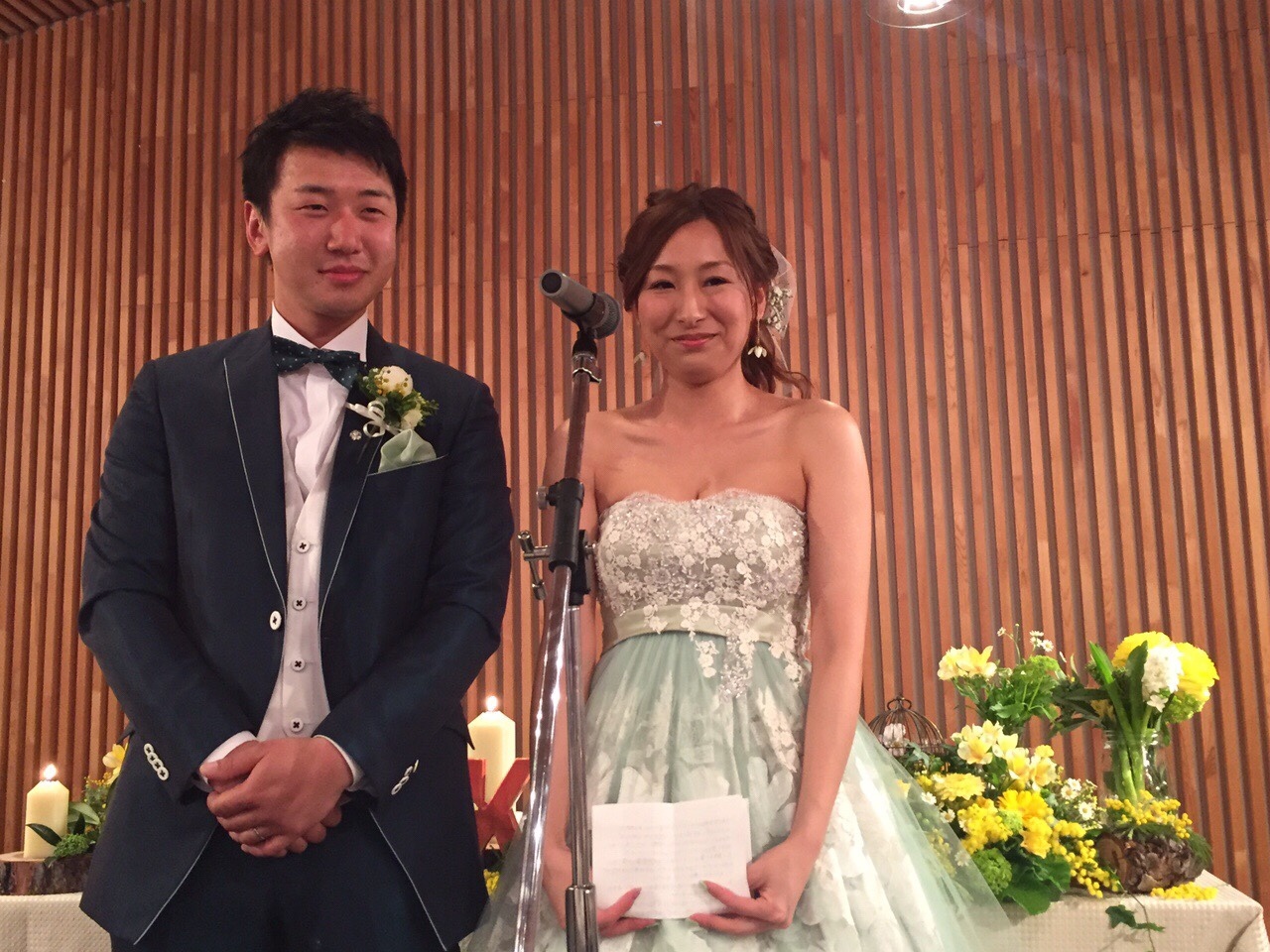 Happy Wedding!! K&M~手作りDIYと春の小花_e0120789_21551173.jpg