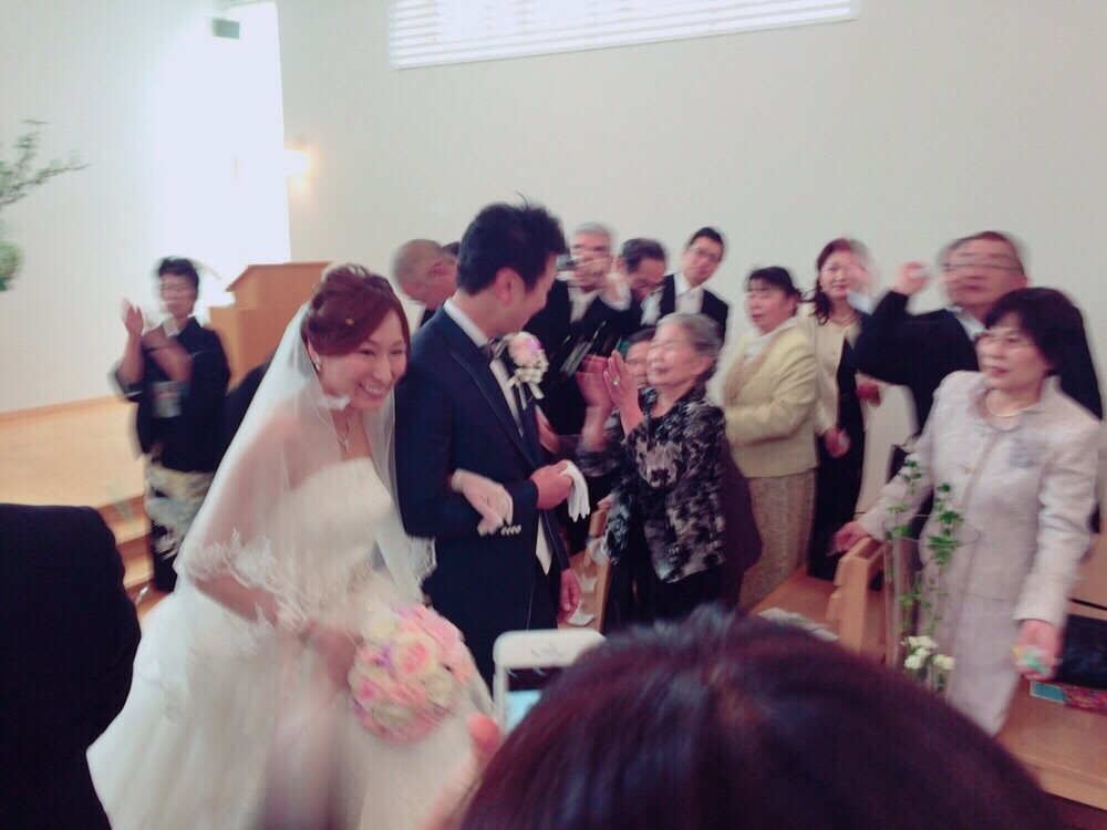 Happy Wedding!! K&M~手作りDIYと春の小花_e0120789_21565374.jpg