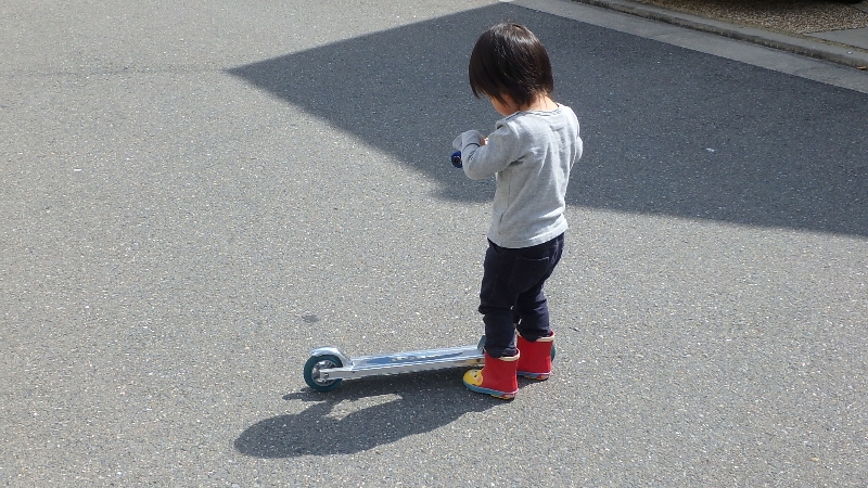 小春日和と漢字テスト_c0113733_041415.jpg