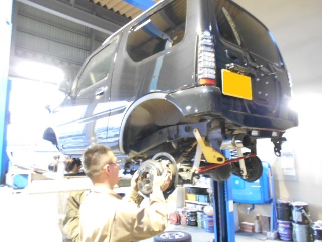 JB23W ジムニー 今週もたくさんの車検ご入庫ありがとうございます♪♪ _c0213517_13234594.jpg