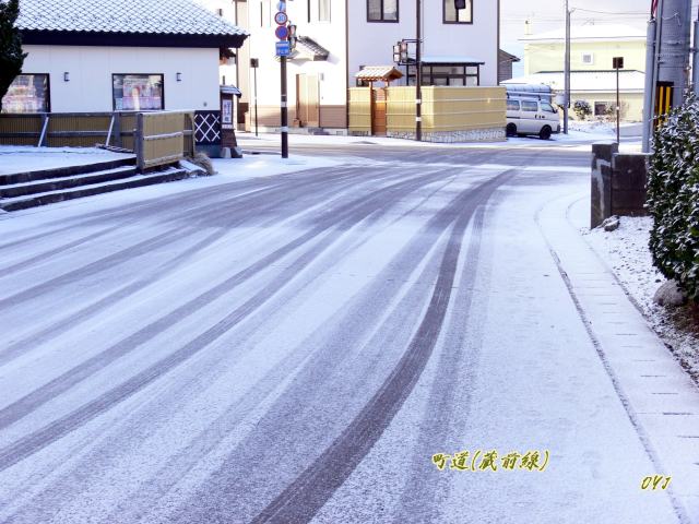 松前気温　朝零度雪化粧_f0166871_843476.jpg