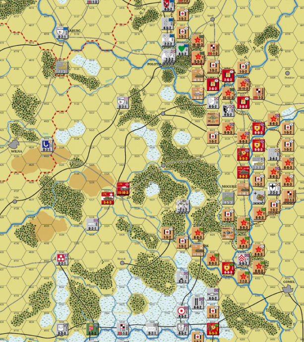 (Hexasim)Victory Roads：更に!これさえ読めばミンスク一撃奪取どころかドイツ中央軍集団も一網打尽!!〔１ターン10日間なので史実通り〕_b0173672_01292151.jpeg