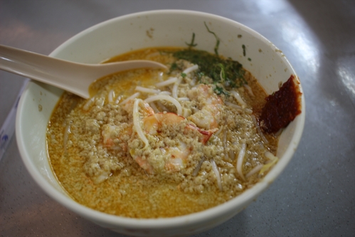 カトンで食べるカヤトースト・海老麺・ラクサ_a0233910_2584529.jpg