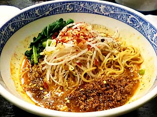 天真爛漫@学園 ☆☆ (汁なし担々麺)_f0080612_1951985.jpg