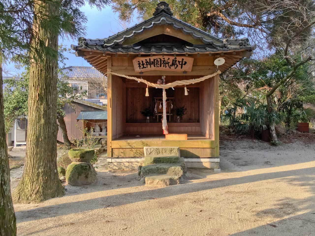 中島祇園神社　大分県由布市湯布院町川上_b0023047_03283139.jpg