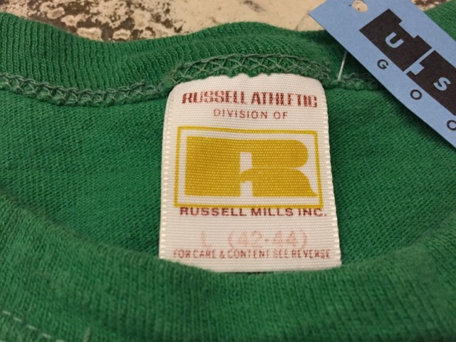 3月26日(土)大阪店ヴィンテージTシャツ入荷!!#4 RUSSELL ATHLETIC&!!!!_c0078587_064948.jpg