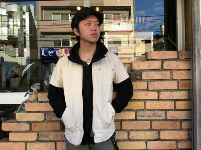 週末恒例出勤スタイル_c0167336_1730442.jpg