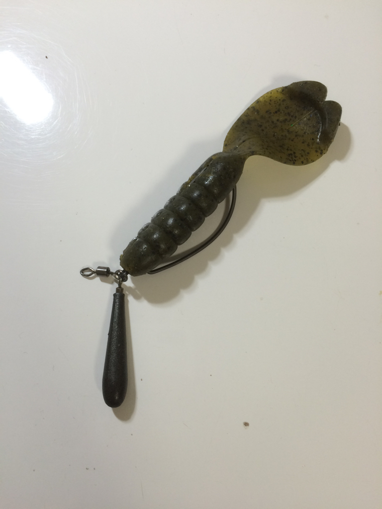 直リグを作りました 熊本のバスを釣ろう