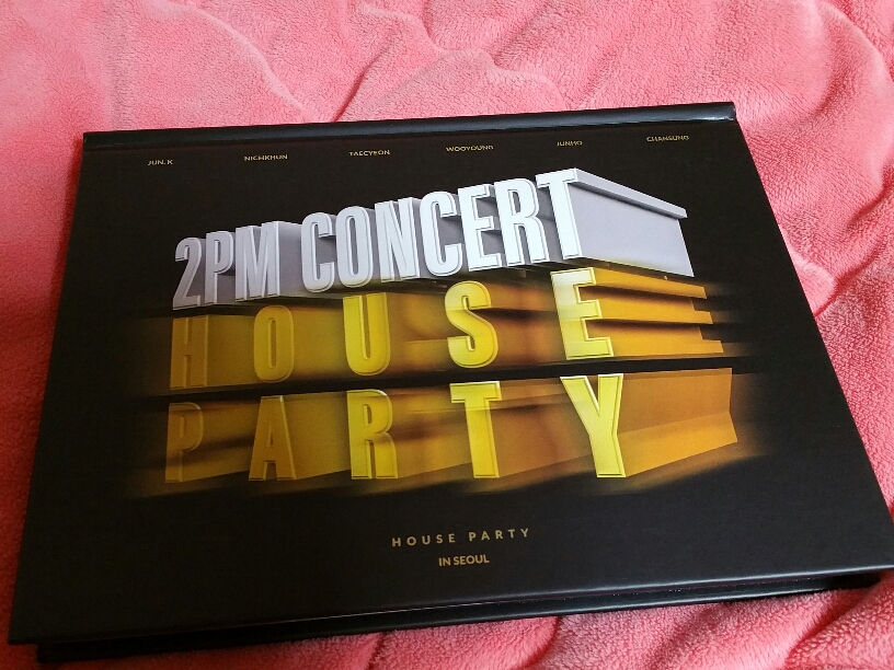 我が家にも届きました～「2PM CONCERT HOUSE PARTY IN SEOUL」のDVD 