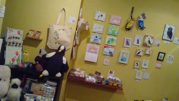 鳥展vol.6 週末の様子と展示の様子_d0322493_23381225.jpg