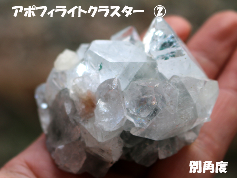 新入荷　極上アポフィライト　ミニクラスター_c0140599_16524260.jpg