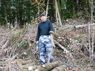 原木しいたけ コマ打ち作業2016(前編)_a0254656_18543583.jpg