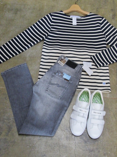 春のNUDIE JEANS (NEW)・・・ Thinfinn WASHED LIGHT BLACK!★!_d0152280_9461074.jpg