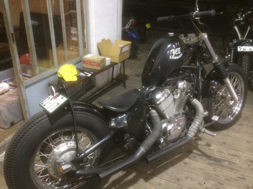 M様スティードカスタム、シーシーバー作製! : JET CUSTOM CYCLESの