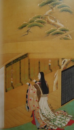 勝川春章と肉筆美人画 <みやび>の女性像 出光美術館 : 川沿いの 勝川春章と肉筆美人画 <みやび>の女性像 出光美術館 : 川沿いの