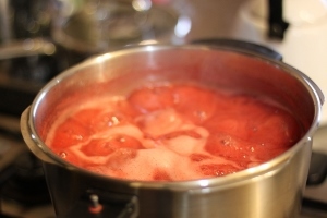 自家製苺ジャム marmellata di fragole fatto in casa_a0059035_21265633.jpg