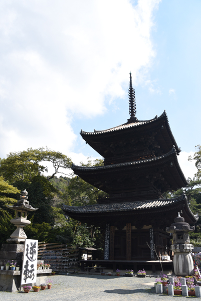 謎の金色宇宙船?!松山の珍スポット!石手寺(洞窟&マントラ塔)_e0171573_20303612.jpg