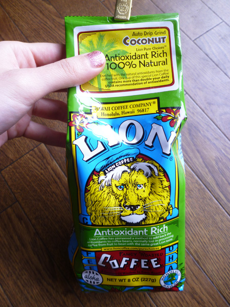 LION COFFEE COCONUT Antioxidant Rich 100% Natural_c0152767_22171116.jpg