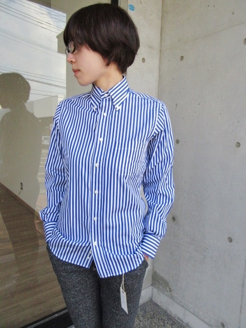 INDIVIDUALIZED SHIRTS ・・・ WIDE PIN STRIPE STYLE SAMPLE!★!_d0152280_1149493.jpg