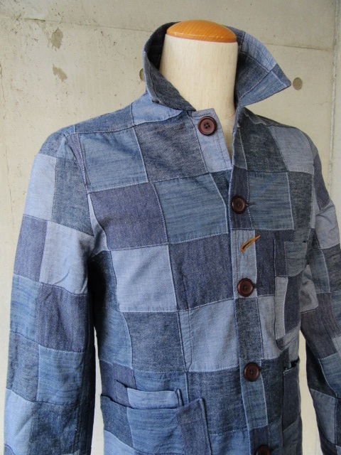 春に◎ DENIM Patch CoverALL JACKET ･･･ By Universal Works_d0152280_17253077.jpg