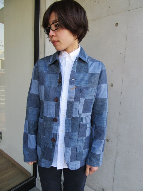 春に◎ DENIM Patch CoverALL JACKET ･･･ By Universal Works_d0152280_17272224.jpg