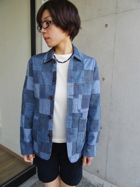 春に◎ DENIM Patch CoverALL JACKET ･･･ By Universal Works_d0152280_17285428.jpg