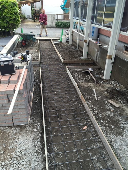 近況アップします。宮崎市Y様邸車庫増設工事_b0236217_9102780.jpg