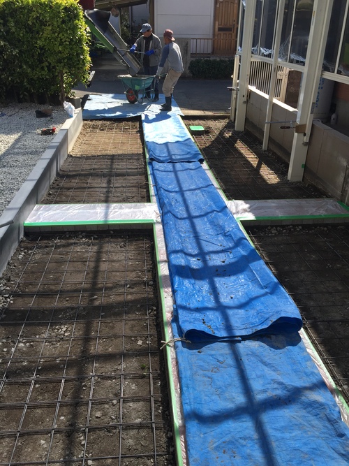 近況アップします。宮崎市Y様邸車庫増設工事_b0236217_9111343.jpg