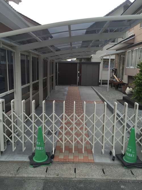 近況アップします。宮崎市Y様邸車庫増設工事_b0236217_9171751.jpg