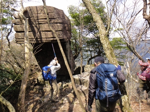 ２０１６年３月２７日　帆柱岳　一ノ宮岳　黒木岳　本多良岳　多良岳_c0179351_11345489.jpg