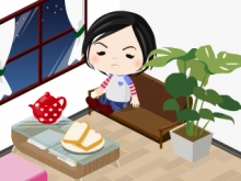 復活!自家製ブルーベリー&梅noケーキ_a0348473_13170342.png