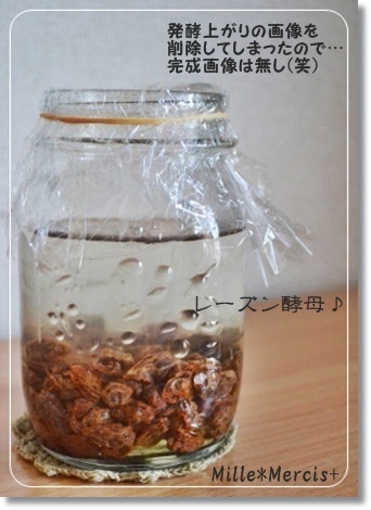 ウエダ家方式deいちご酵母ついでにレーズン酵母_a0348473_13383860.jpg