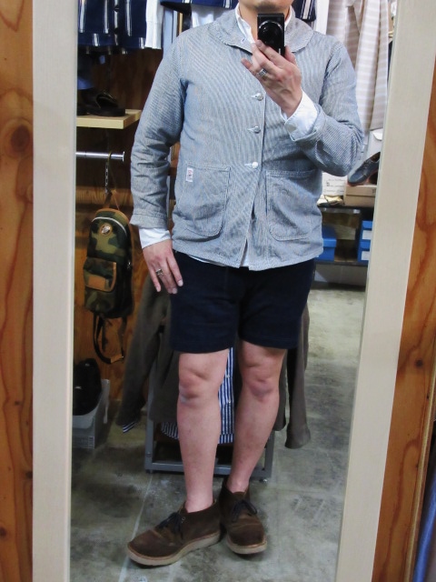 いつものBIRVIN の人気者★ Indigo シリーズ・SHORT PANTS 編_d0152280_21362636.jpg