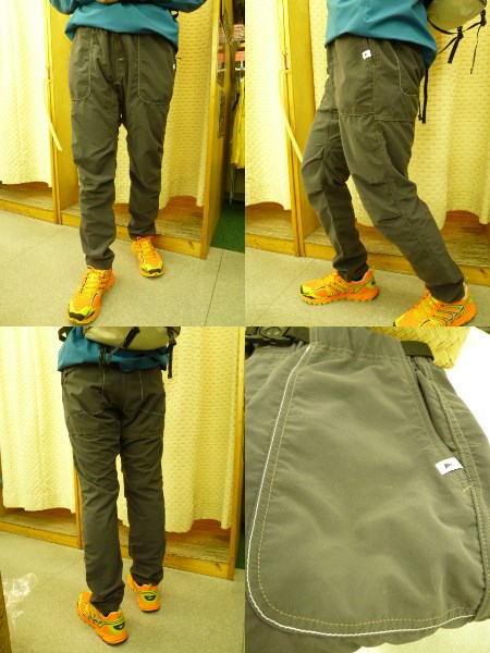 「and Wandar」のトレッキングパンツのご紹介!<Men’s Nylon Climbing pants>_d0198793_13281651.jpg