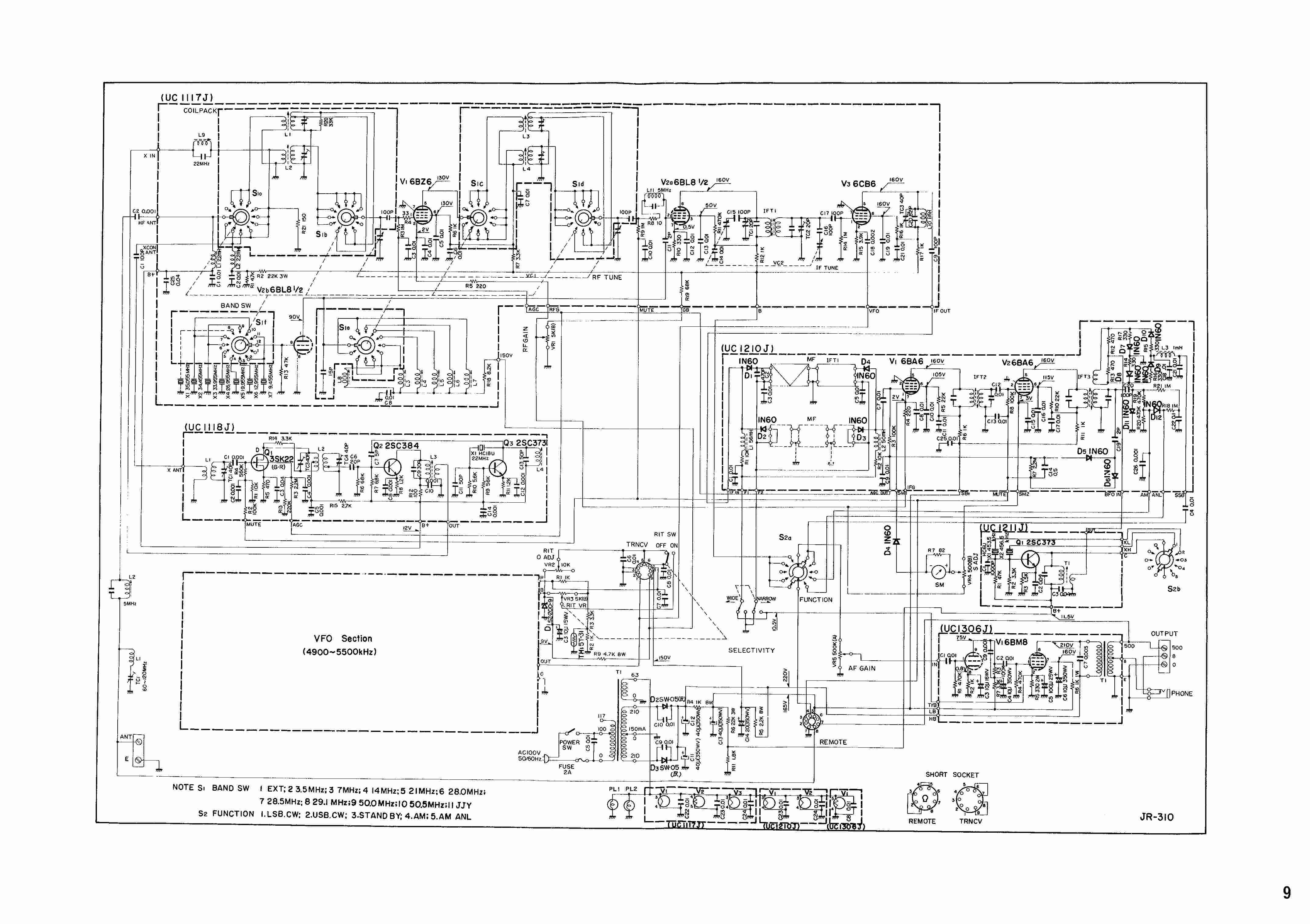 RigPix Database - Kenwood/Trio - JR-310