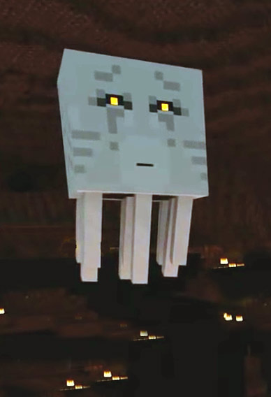 私のマイクラ ガストそっくりさん My Own Minecraft Ghast Lookalike ムール貝