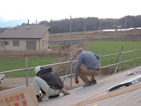 大泉町Y本さん邸の現場より 12_a0211886_10572628.jpg