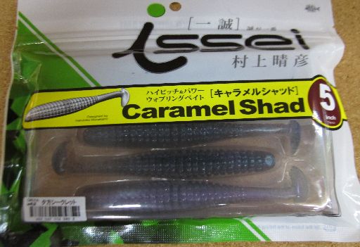 issei キャラメルシャッド5”&スーパースティック4”入荷_a0153216_11175767.jpg