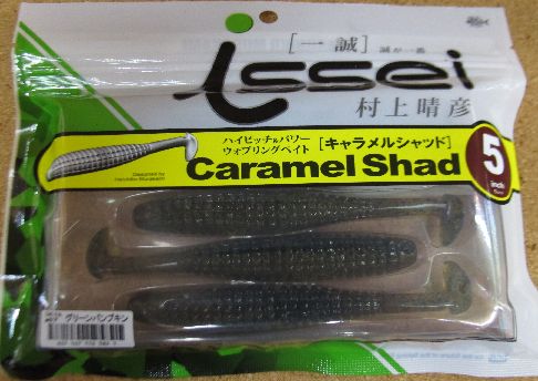 issei キャラメルシャッド5”&スーパースティック4”入荷_a0153216_11183365.jpg