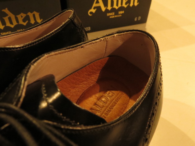 \"Alden size 6 with modified insole fits for girls #wingtip\"ってこんなこと。_c0140560_10461438.jpg