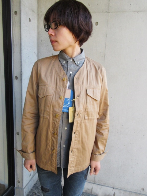 シャツが18番のKato より ・・・ 師玉のIndigo糸 Oxford B/D SHIRTS!★!_d0152280_17481678.jpg