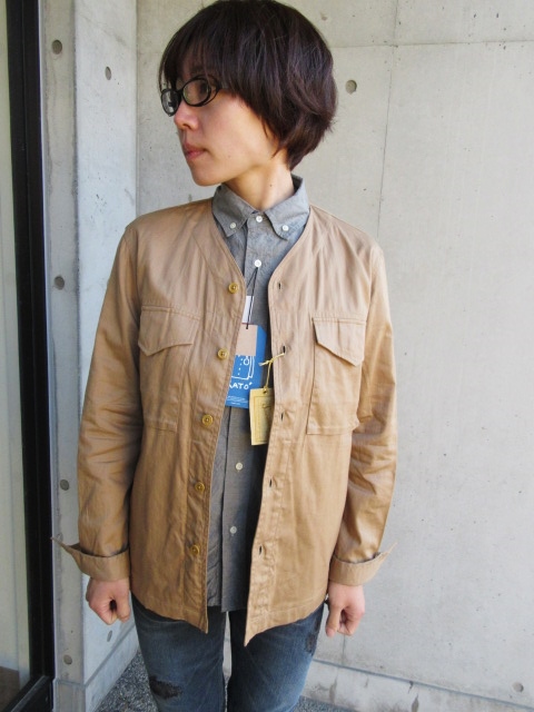 シャツが18番のKato より ･･･ 師玉のIndigo糸 Oxford B/D SHIRTS！★！_d0152280_17481678.jpg