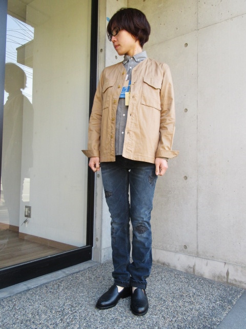 シャツが18番のKato より ・・・ 師玉のIndigo糸 Oxford B/D SHIRTS!★!_d0152280_17482489.jpg