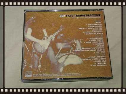 LED ZEPPELIN / 929 TAPE TRANSFER SOURCE_b0042308_1841464.jpg