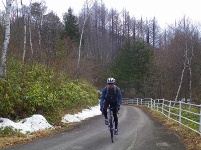 春になると・・・、自転車の季節~。@乗鞍高原。_a0353718_1364962.jpg