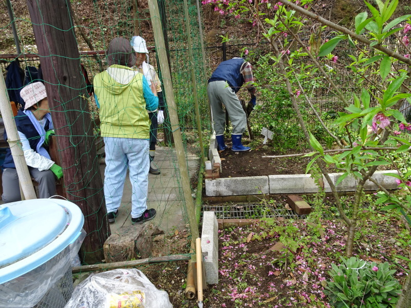 ササユリの道に手すりを取り付けました　in　うみべの森_c0108460_22063106.jpg