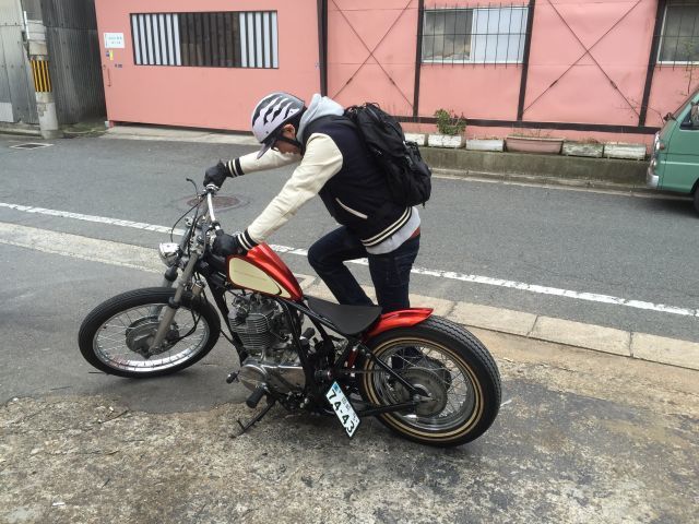 Sr400 カスタム O様号納車 Jet Custom Cyclesのカスタムバイク日誌 Sr400 カスタム O様号納車 Jet Custom Cyclesのカスタムバイク日誌