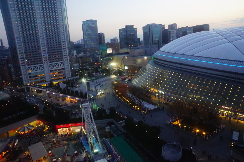 東京ドームシティの観覧車から観る景色 Utamaru S Blog