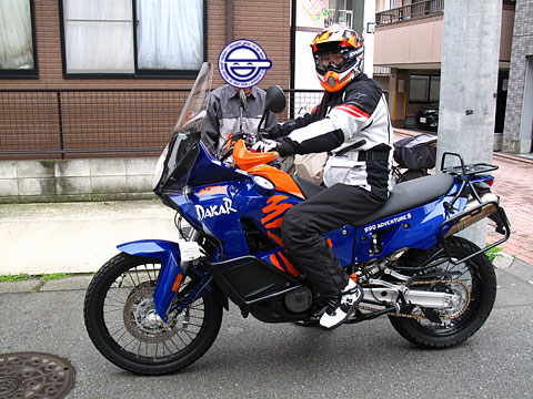 おしゃれ 2005年式 KTM 990アドベンチャーS ノーマルフロントバイザー