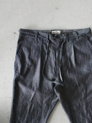 SLOW HANDS　 Grey Denim Folk Pants_b0139281_15213237.jpg